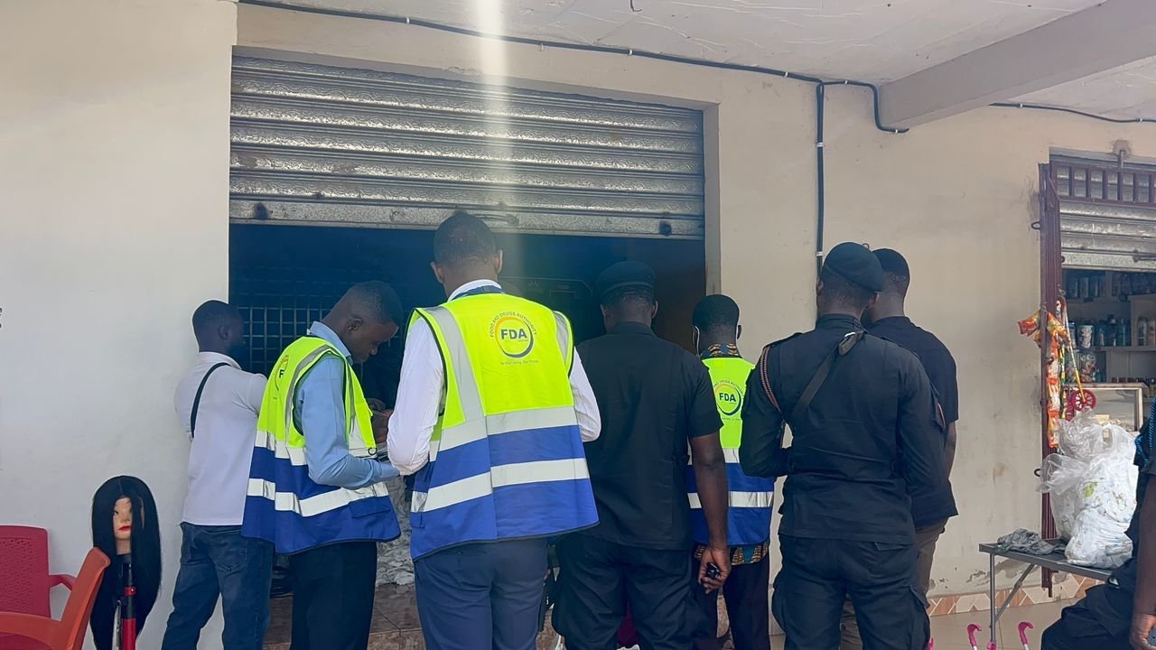 FDA busts fake diaper manufacturing warehouse in Ashanti Region