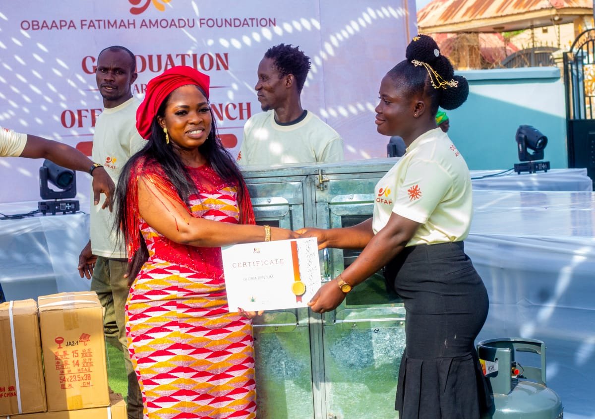 Obaapa Fatimah Amoadu Foundation launches in Mankessim as 55 artisans graduate