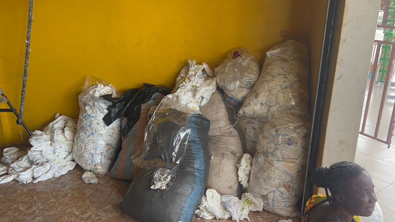 FDA busts fake diaper manufacturing warehouse in Ashanti Region
