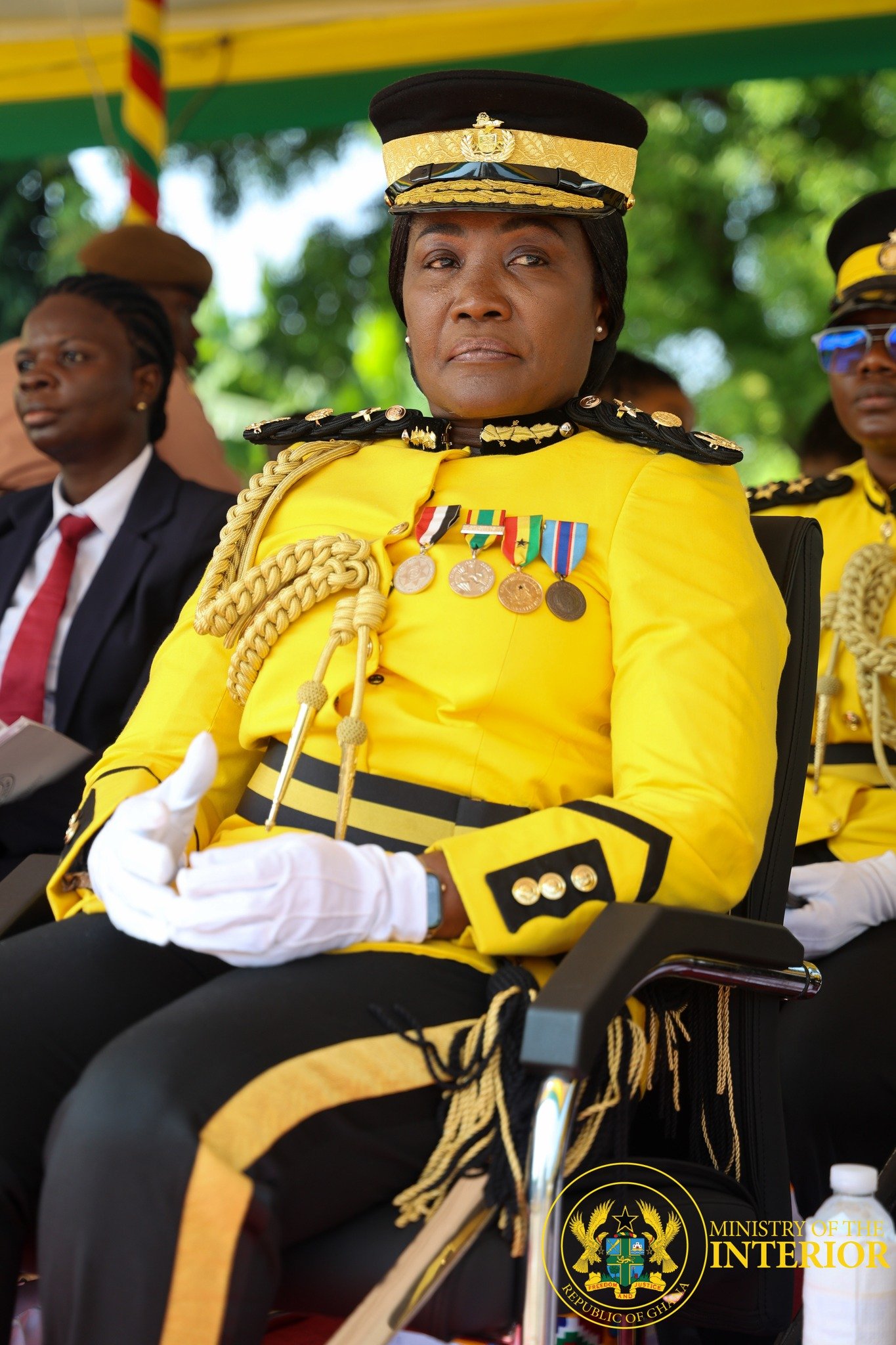 Photos: Vice President, Interior Minister commission new Ghana Prisons officer cadets
