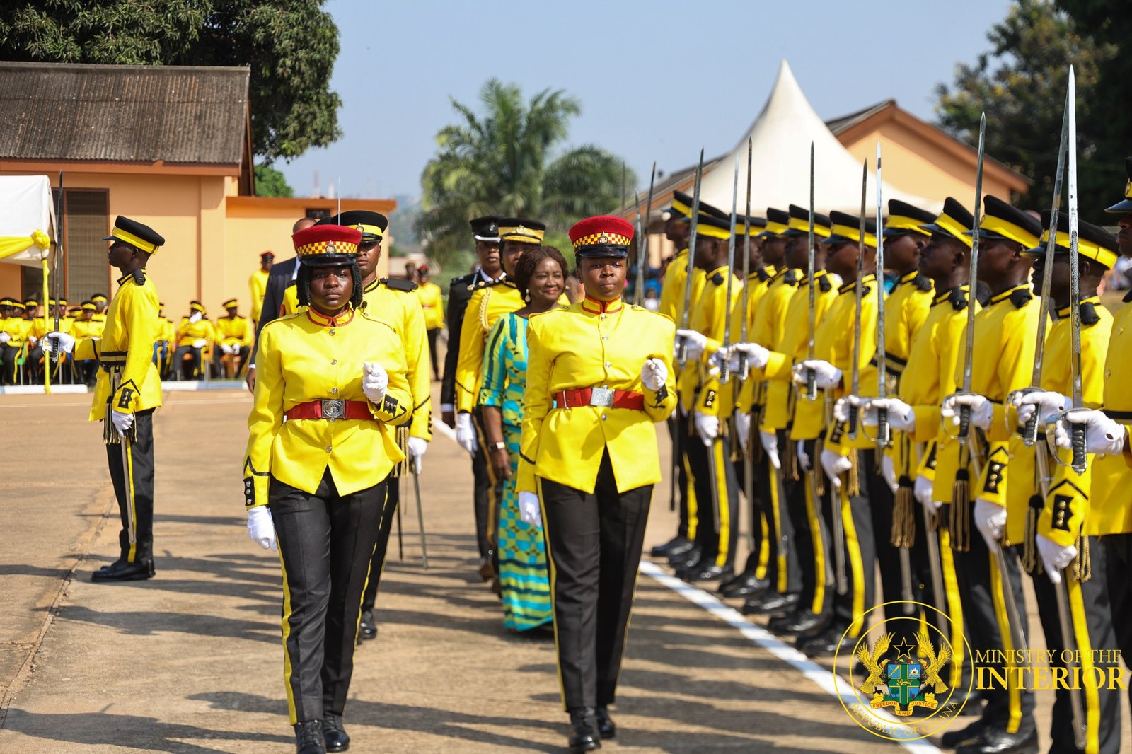 Photos: Vice President, Interior Minister commission new Ghana Prisons officer cadets