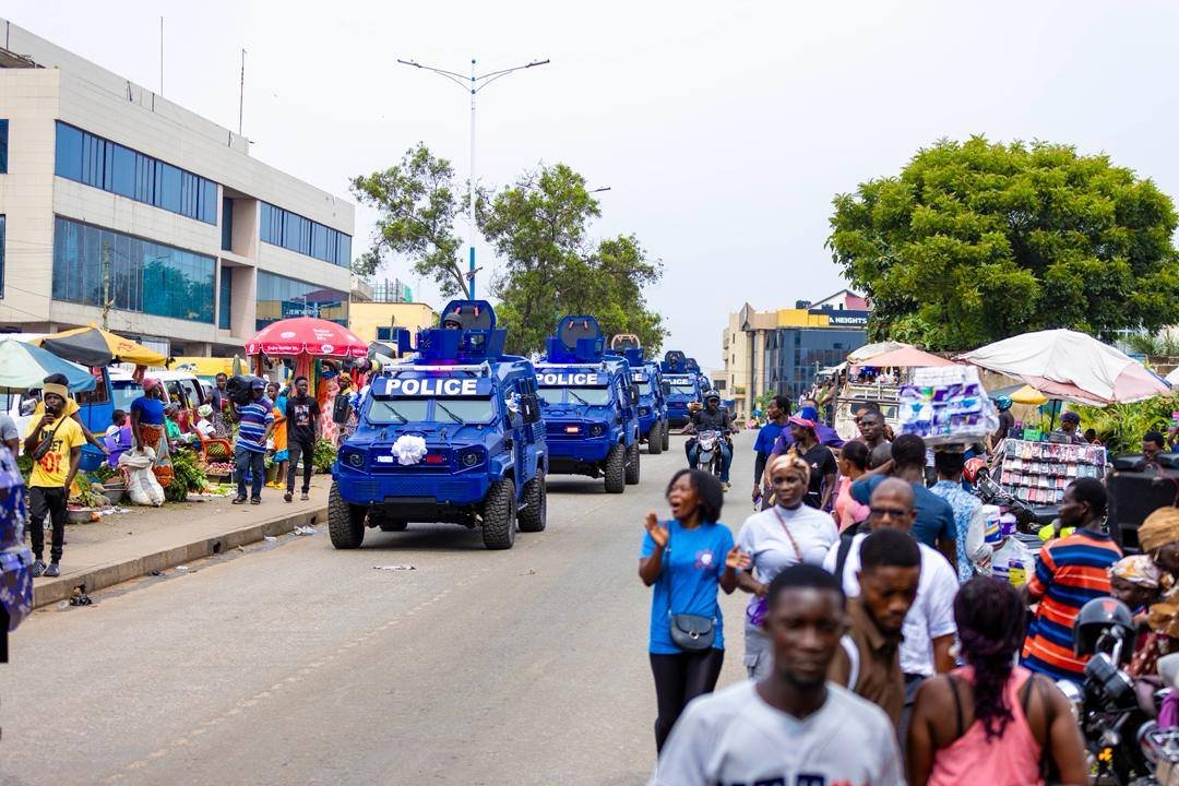 IGP leads major show of force with new armoured fleet
