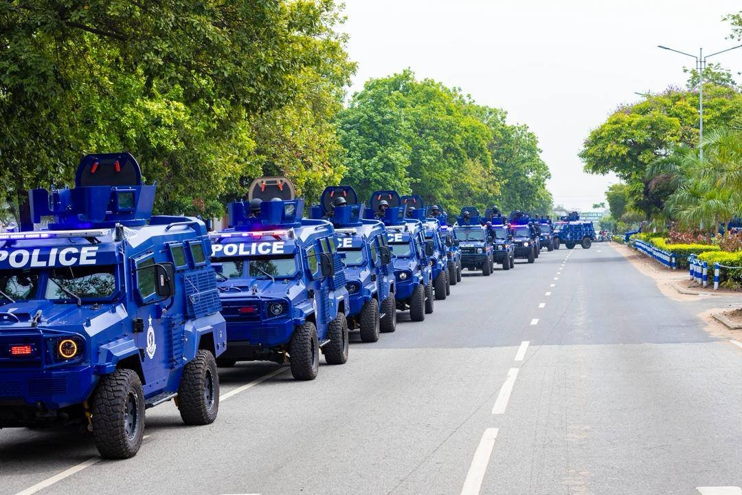 IGP leads major show of force with new armoured fleet