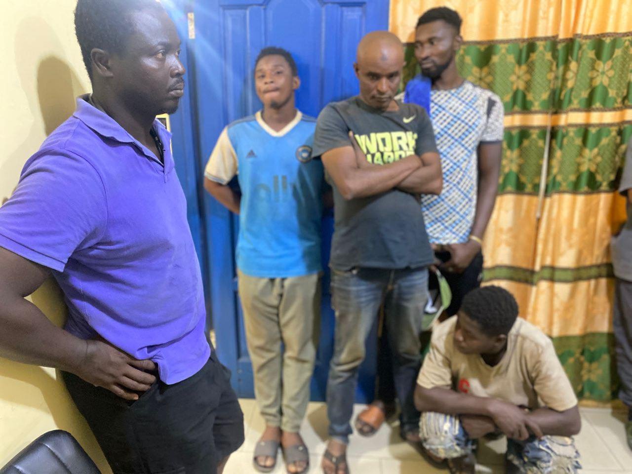 Galamsey: Forestry Commission arrests 11 Chinese, 10 Ghanaians in Yakombo Forest