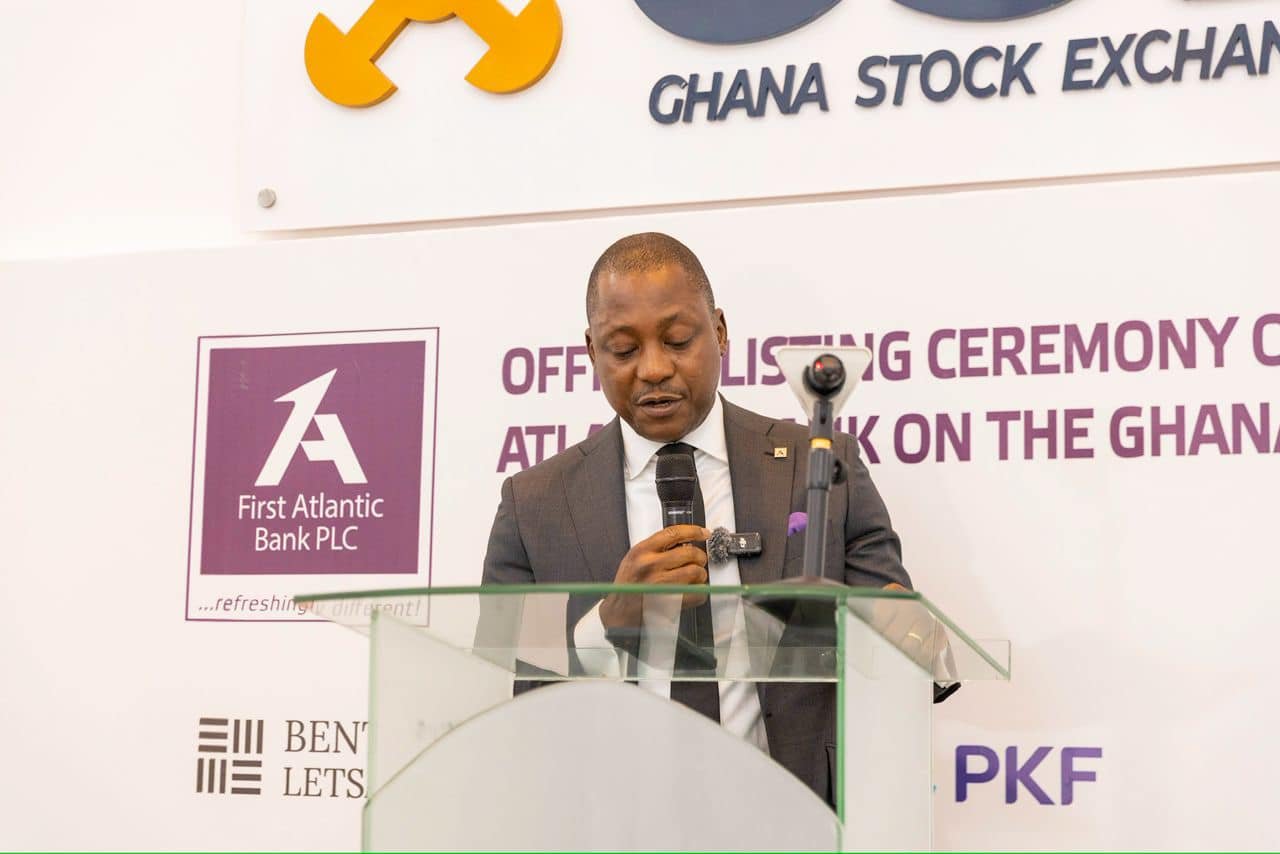 Photos: First Atlantic Bank PLC officially listed on Ghana Stock Exchange Photos: First Atlantic Bank PLC officially listed on Ghana Stock Exchange