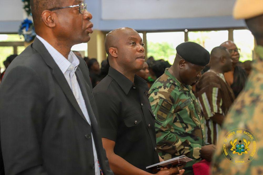 Lands Minister, NAIMOS mourn fallen soldier killed during anti-galamsey operation in Obuasi Lands Minister, NAIMOS mourn fallen soldier killed during anti-galamsey operation in Obuasi