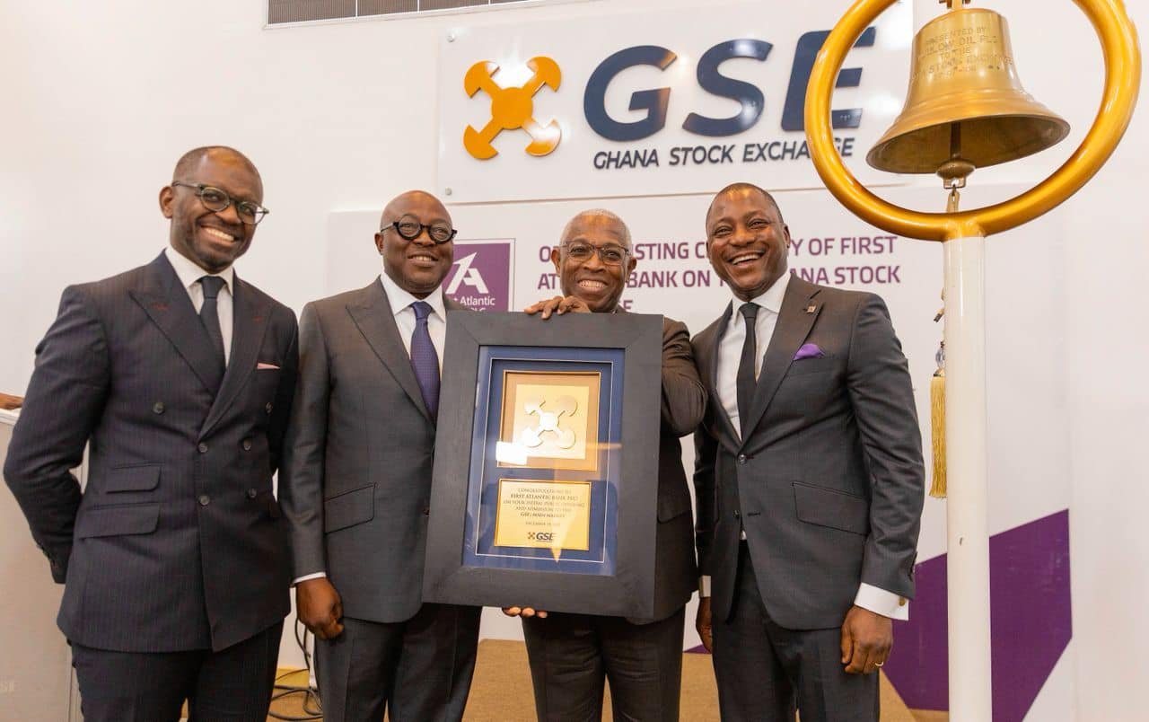 Photos: First Atlantic Bank PLC officially listed on Ghana Stock Exchange Photos: First Atlantic Bank PLC officially listed on Ghana Stock Exchange
