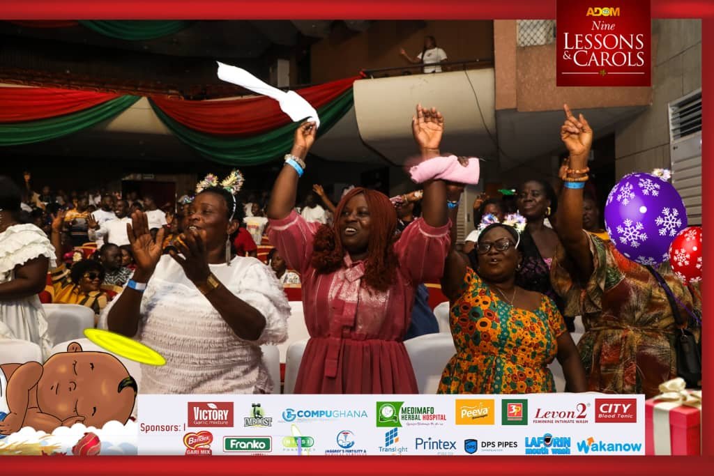 Adom TV’s ‘Nine Lessons and Carols’ electrifies National Theatre in a festive extravaganza