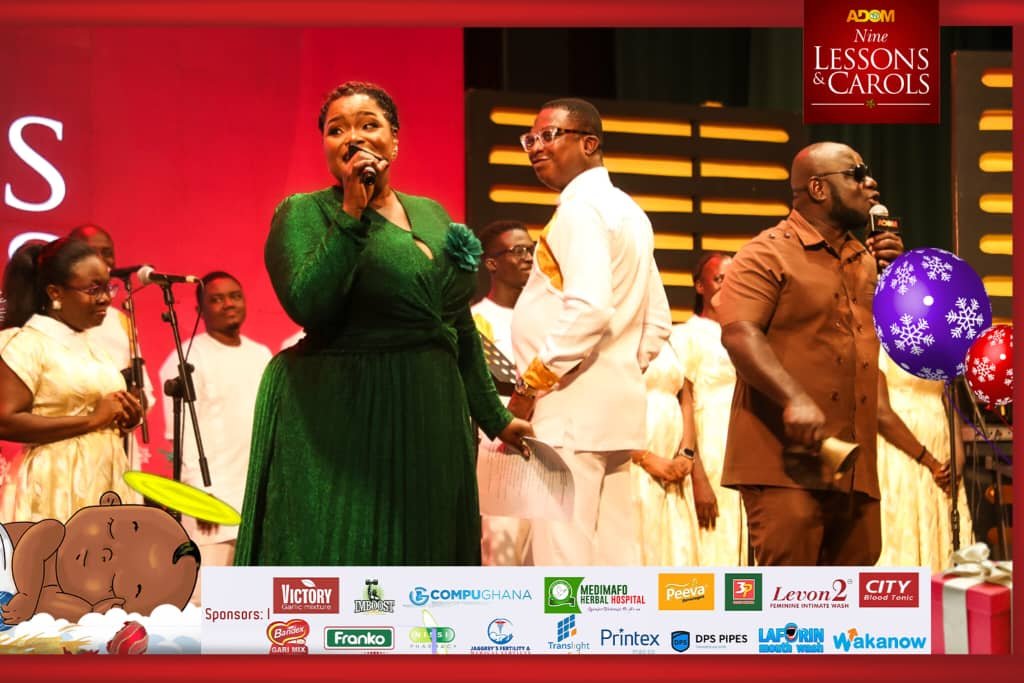 Adom TV’s ‘Nine Lessons and Carols’ electrifies National Theatre in a festive extravaganza