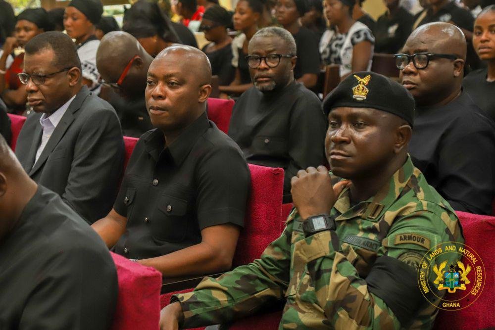 Lands Minister, NAIMOS mourn fallen soldier killed during anti-galamsey operation in Obuasi Lands Minister, NAIMOS mourn fallen soldier killed during anti-galamsey operation in Obuasi