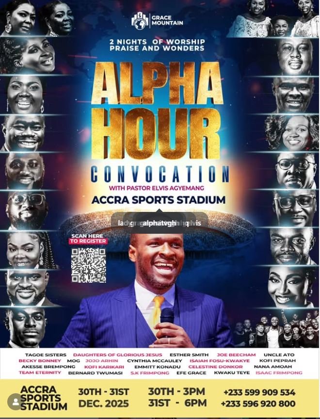 Scores sleep overnight at Accra Sports Stadium more than 18 hrs ahead of Alpha Hour Convocation