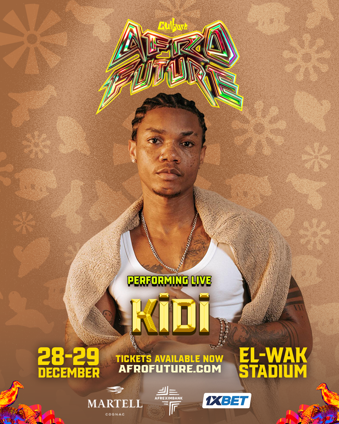 AfroFuture Ghana 2025 adds Rema, KiDi and more to its December festival lineup