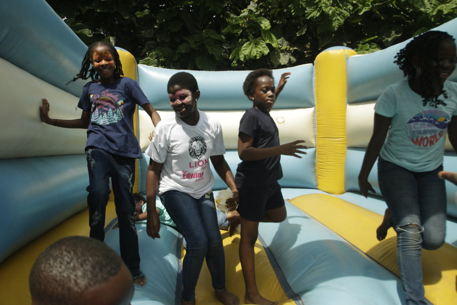 Big Smiles, Bigger Bounces: Kids take over the fun at the Joy Party in the Park