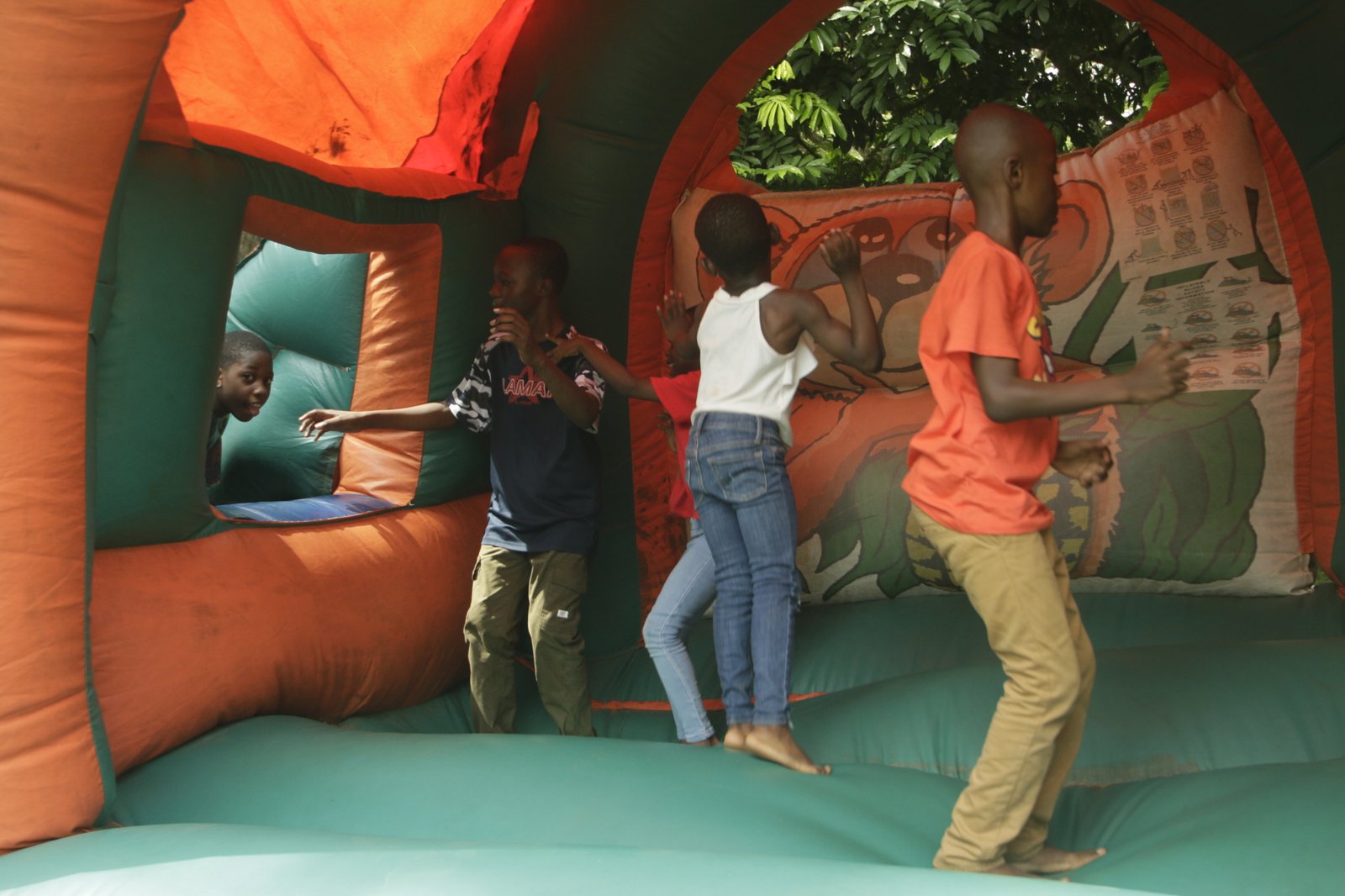 Big Smiles, Bigger Bounces: Kids take over the fun at the Joy Party in the Park