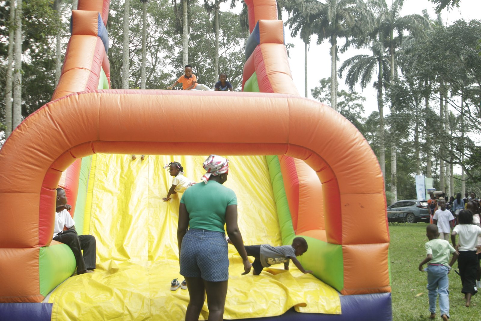 Big Smiles, Bigger Bounces: Kids take over the fun at the Joy Party in the Park