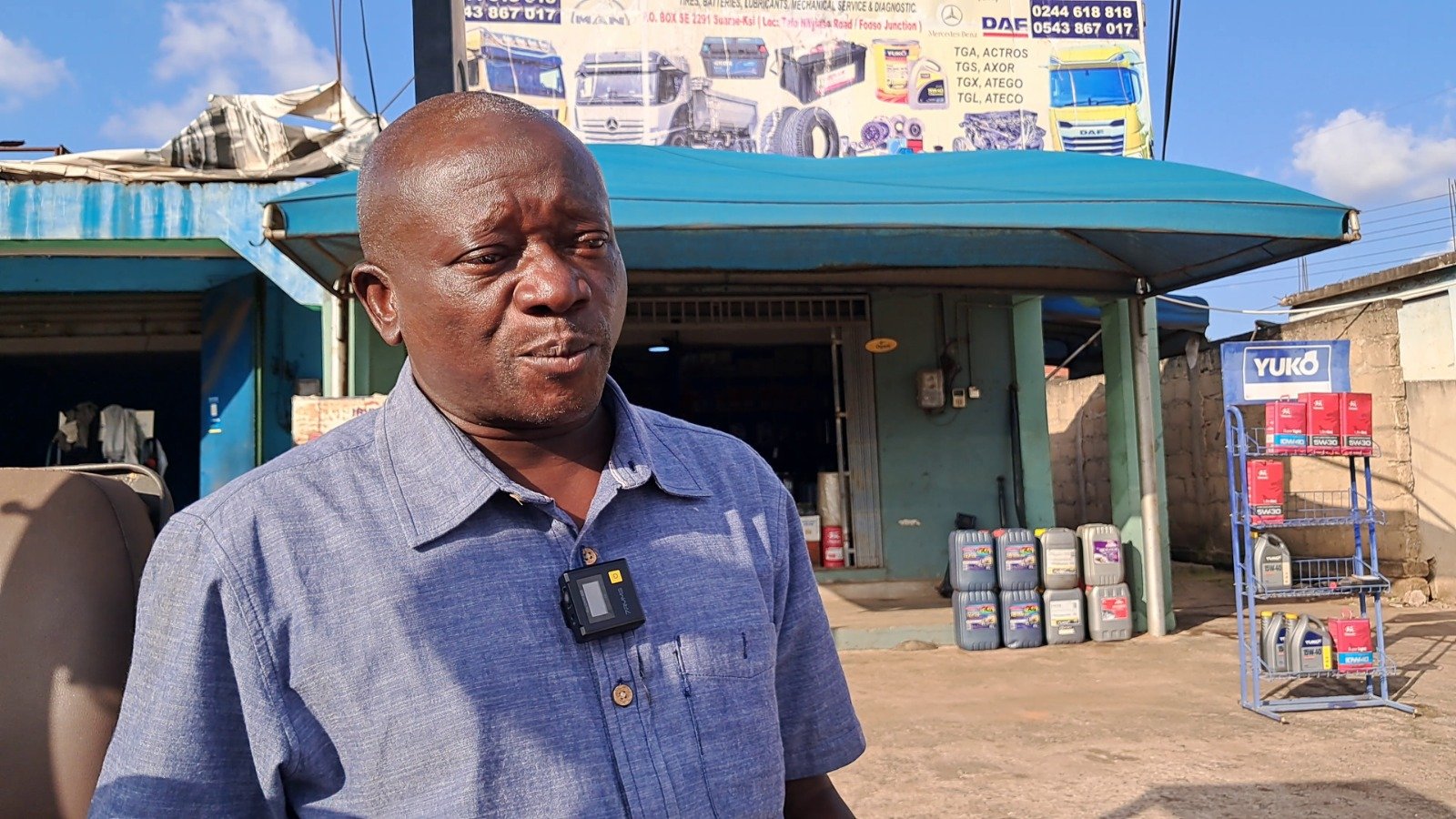 Experts say missing engine part in most Ghanaian vehicles polluting air, sickening people