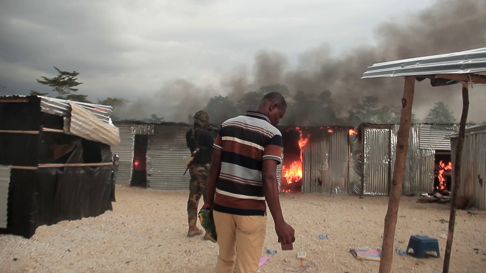 NAIMOS seizes excavator, destroys shelters at Kakra