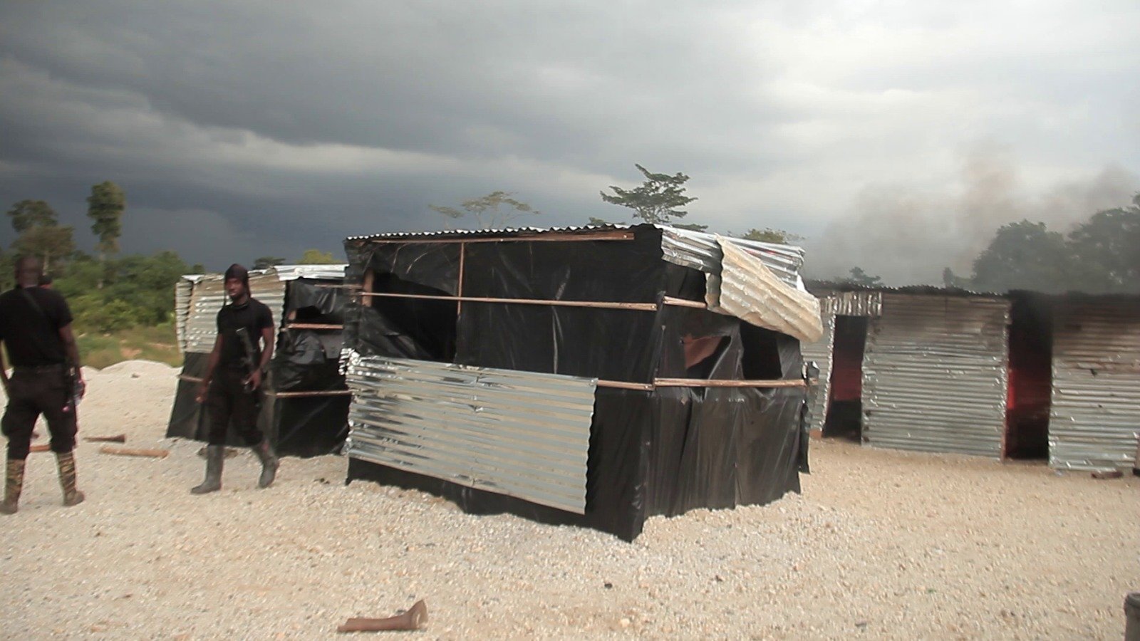 NAIMOS seizes excavator, destroys shelters at Kakra