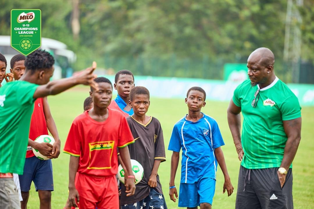 2025 Milo U13 Championship kicks off with exciting clinic supervised by Stephen Appiah