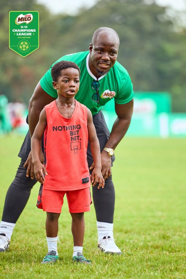 2025 Milo U13 Championship kicks off with exciting clinic supervised by Stephen Appiah