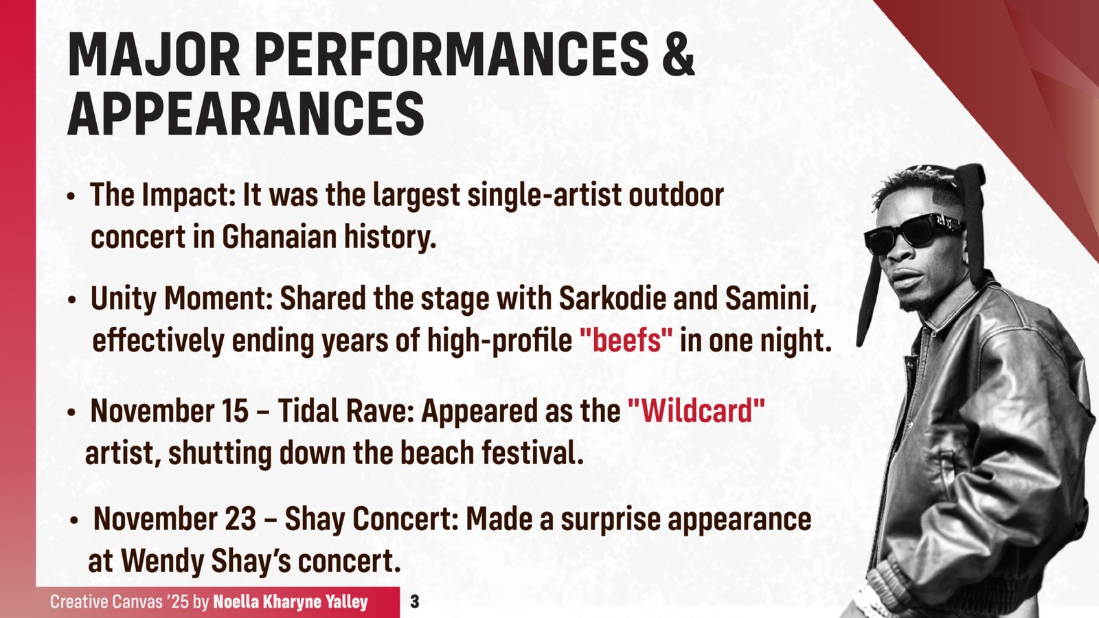 Creative Canvas 2025: Shatta Wale - Disruption as a strategy, dominance as the result