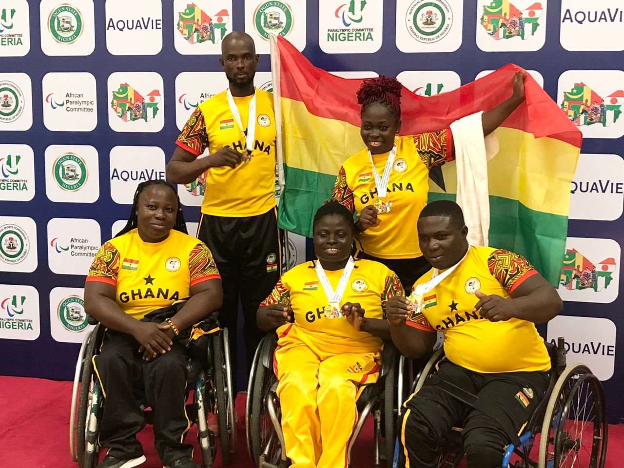 Team Ghana finishes maiden West African Para Games with 40 medals