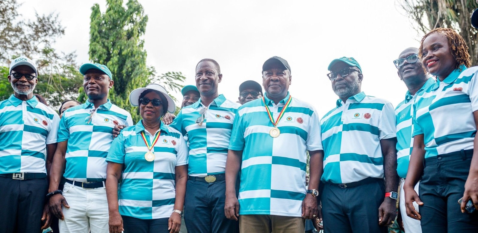 Mahama graces 4th FNB Head of State Invitational Golf Tournament