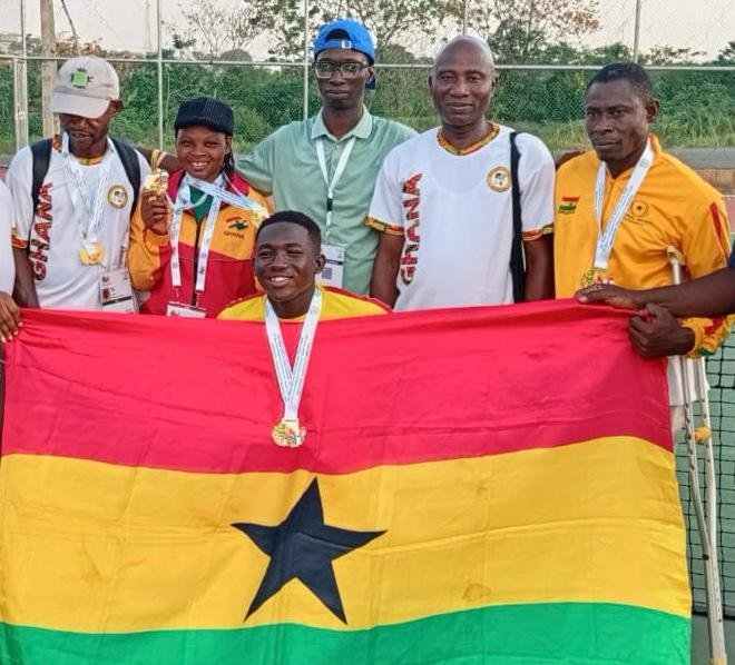 Team Ghana finishes maiden West African Para Games with 40 medals