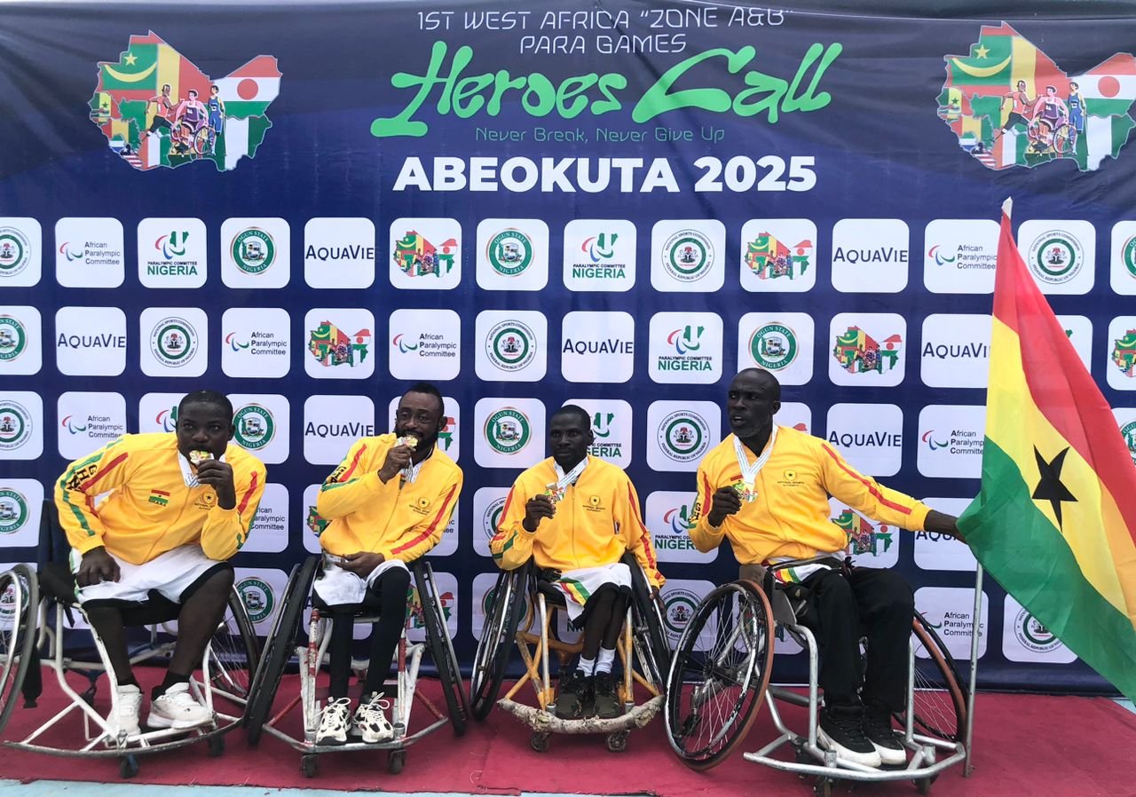 Team Ghana finishes maiden West African Para Games with 40 medals