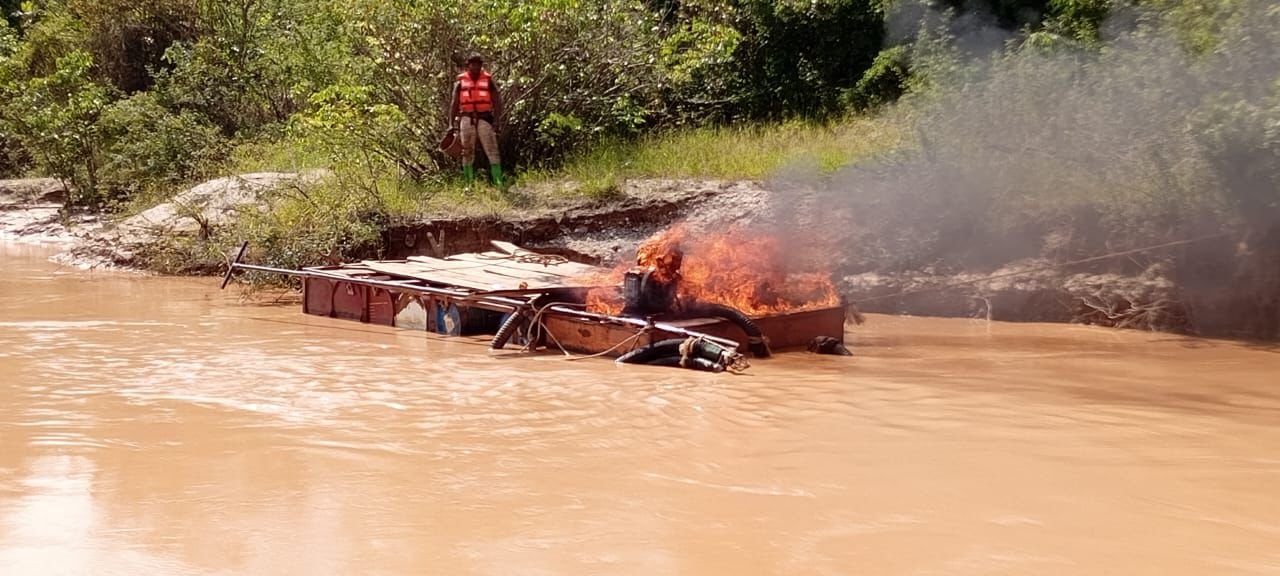 Concerned Small-Scale Miners record progress in clearing River Offin of illegal mining Concerned Small-Scale Miners record progress in clearing River Offin of illegal mining