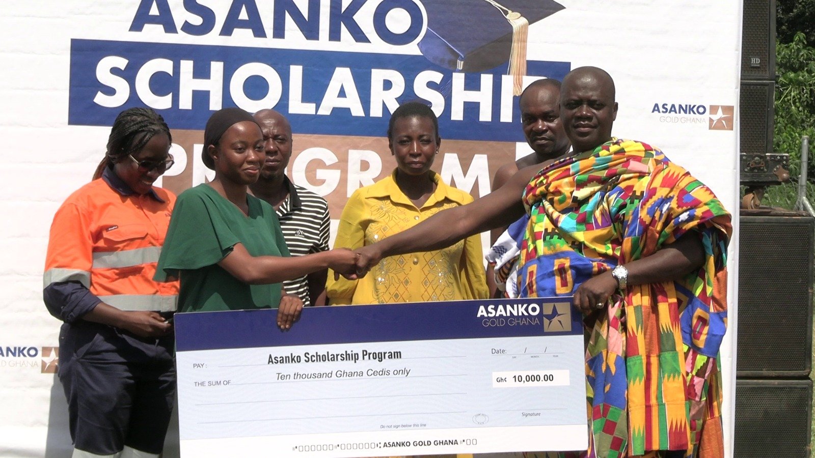 Asanko Gold Ghana offers full scholarships to brilliant but needy students in host communities