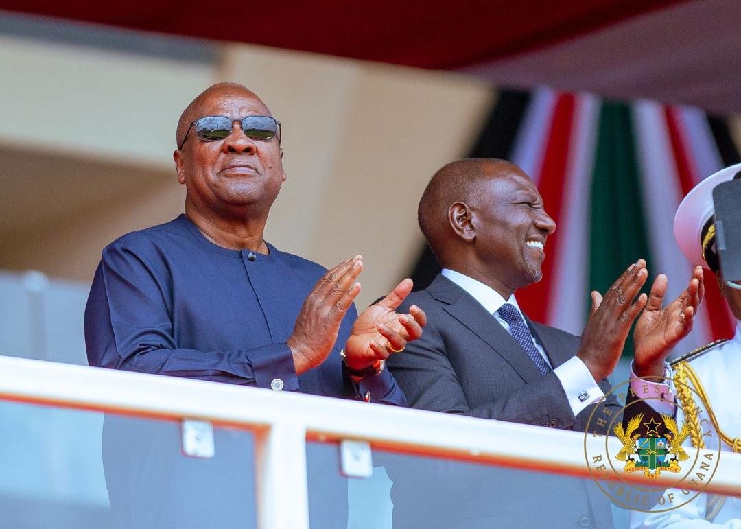 Photos of Mahama with Kenya’s William Ruto