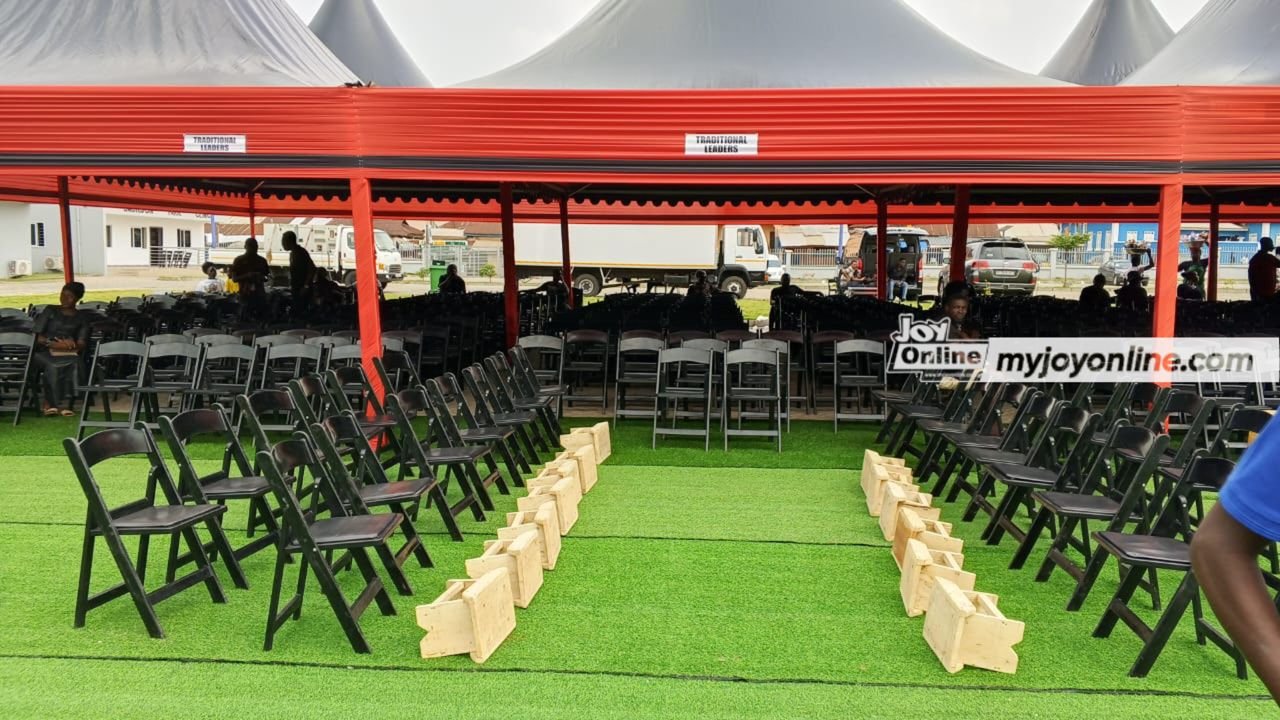 Photos: Ghanaians honour late defence minister Dr. Edward Kofi Omane Boamah at Jackson park