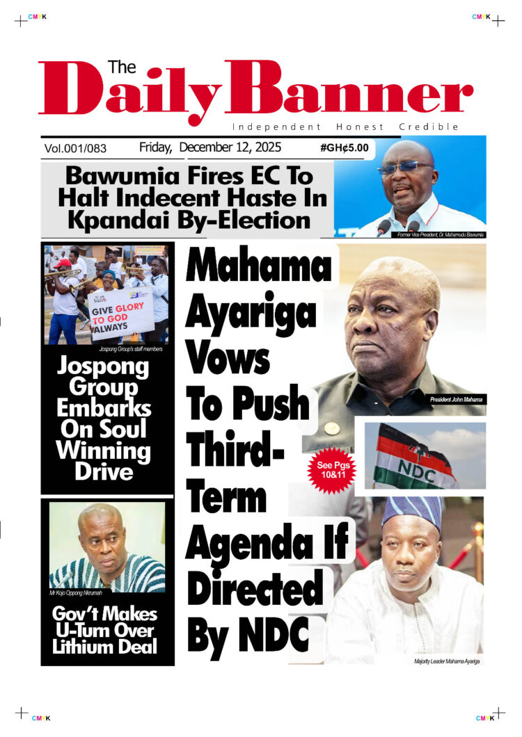 Today's Front pages: Friday, December 12, 2025