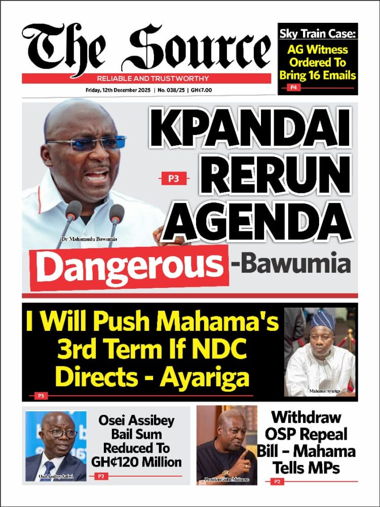 Today's Front pages: Friday, December 12, 2025