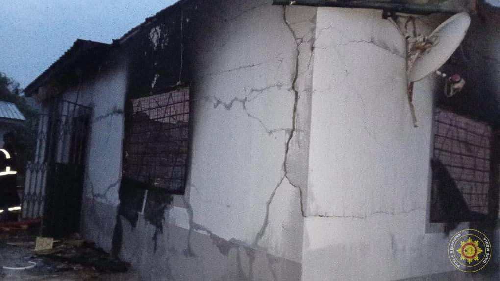 Fire destroys two-bedroom apartment at Tsito–Awudome Gborkorpe
