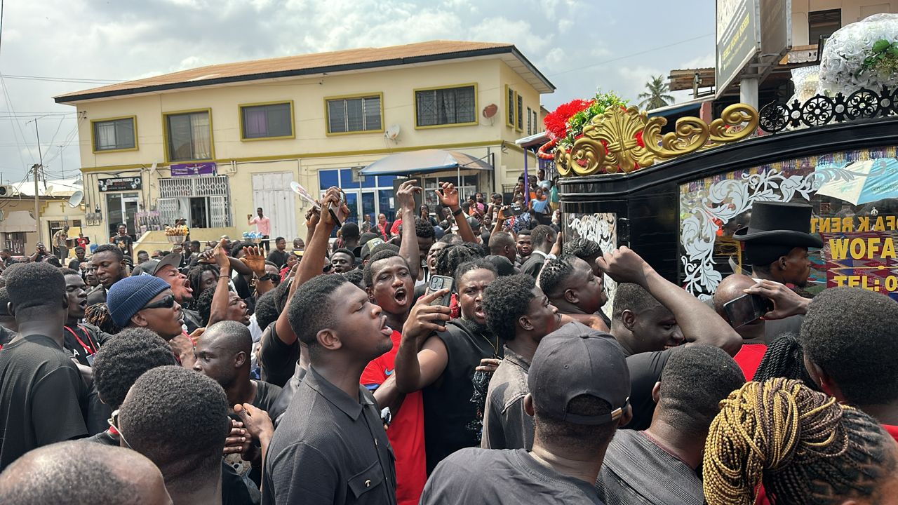 Photos: Fans, family bid final goodbye to Daddy Lumba