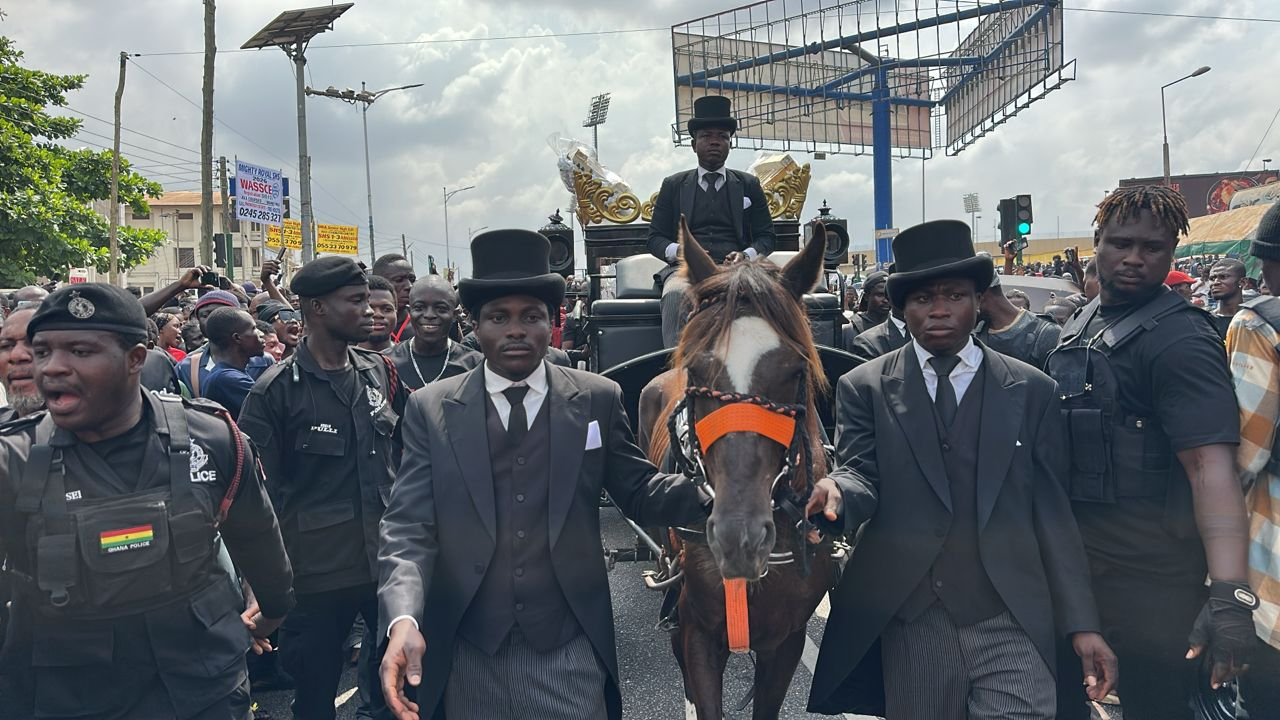 Photos: Fans, family bid final goodbye to Daddy Lumba