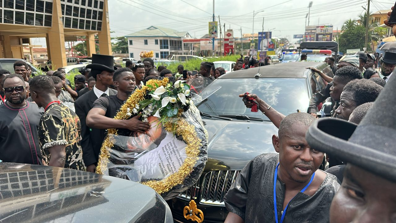 Photos: Fans, family bid final goodbye to Daddy Lumba