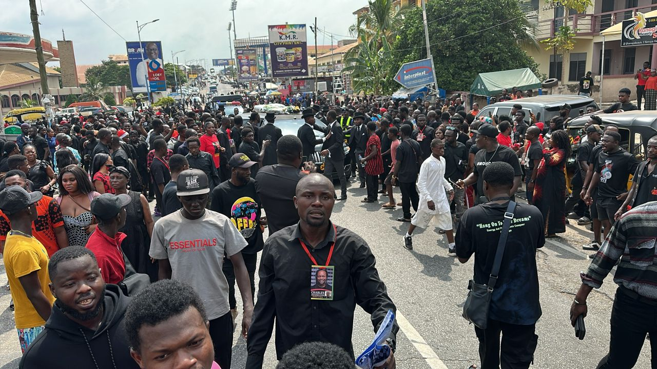 Photos: Fans, family bid final goodbye to Daddy Lumba