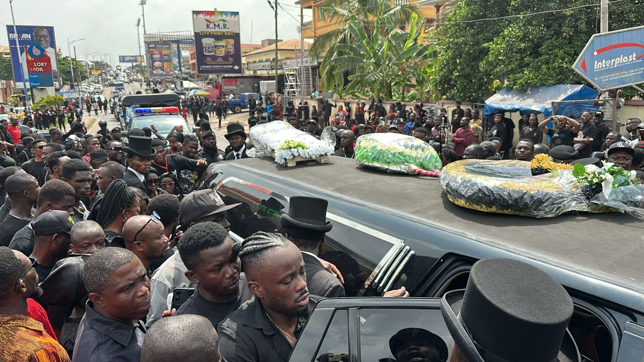 Photos: Fans, family bid final goodbye to Daddy Lumba