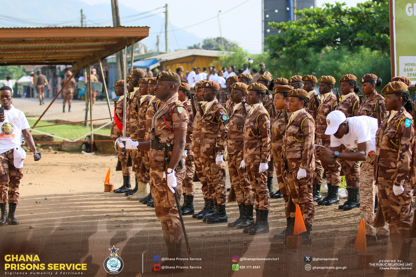 Ghana Prisons Service launches 'Think Prison 360 Degrees' initiative in Eastern Region