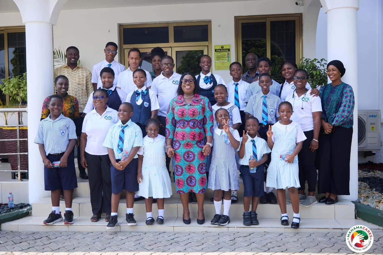 Mothercare School pupils shock Medical Trust Fund with ¢8000 donation following clarion calls for support