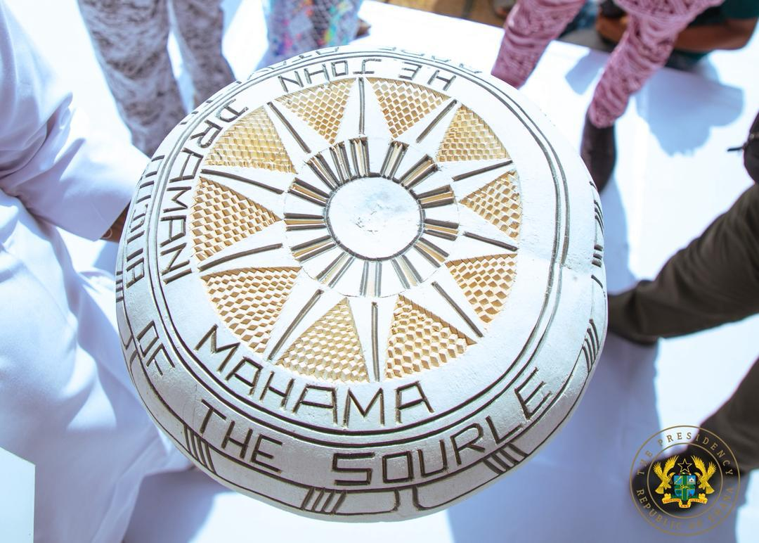 Photos: Ooni of Ife confers prestigious Yoruba title on President Mahama in Nigeria