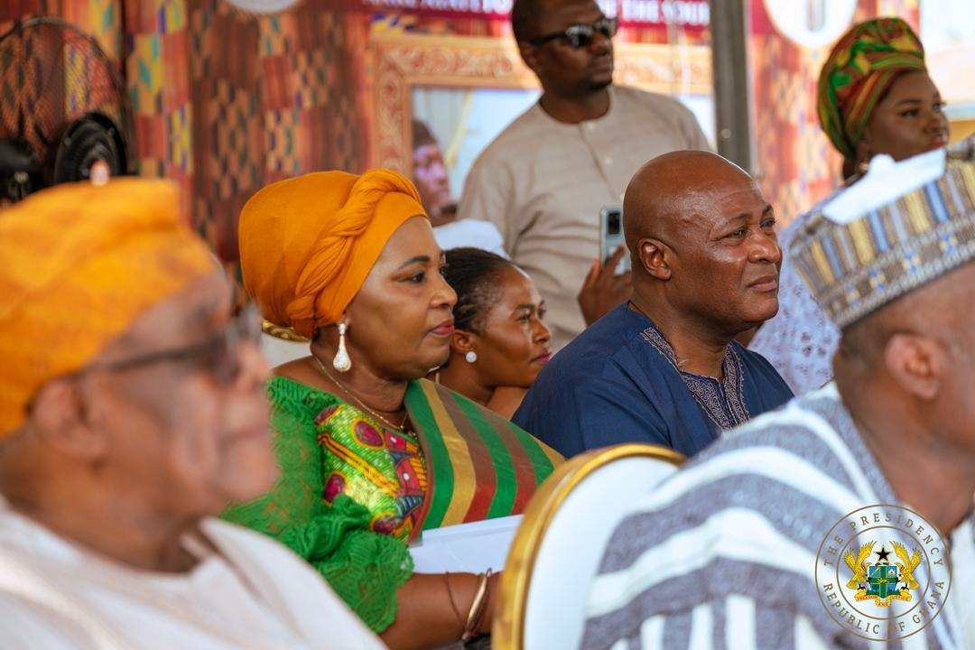 Photos: Ooni of Ife confers prestigious Yoruba title on President Mahama in Nigeria