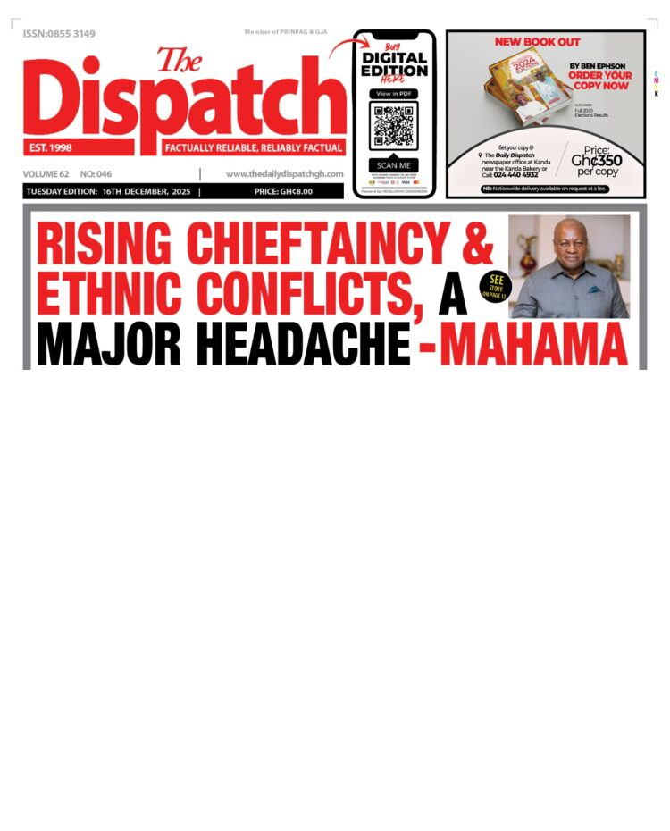 Today's Front Pages: Tuesday, December 16, 2025