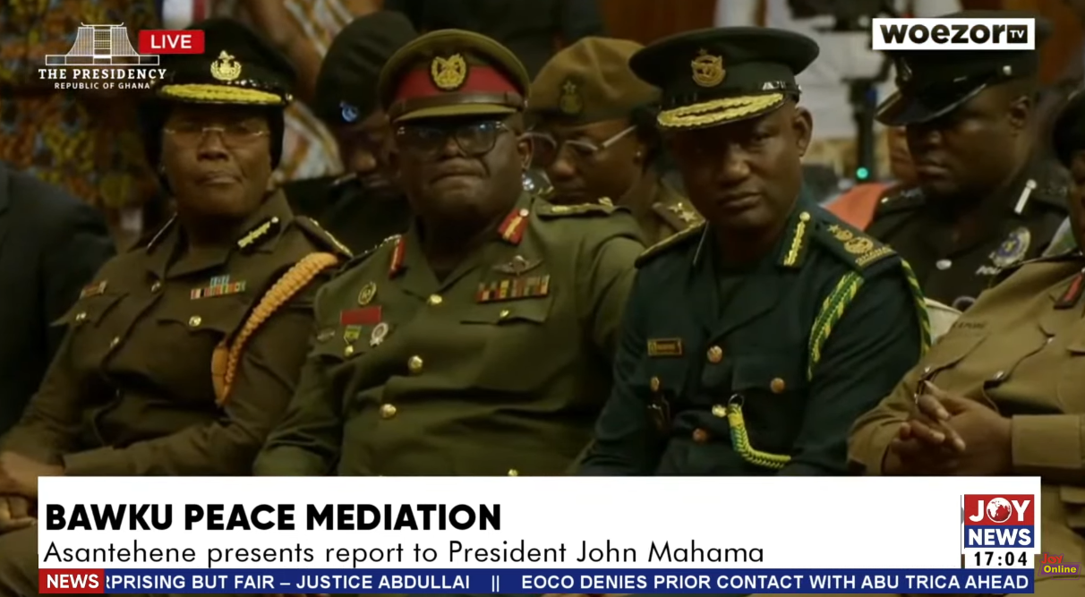 Asantehene presents Bawku Peace Mediation Report to Mahama