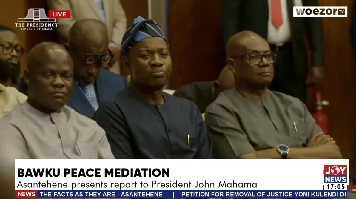 Asantehene presents Bawku Peace Mediation Report to Mahama