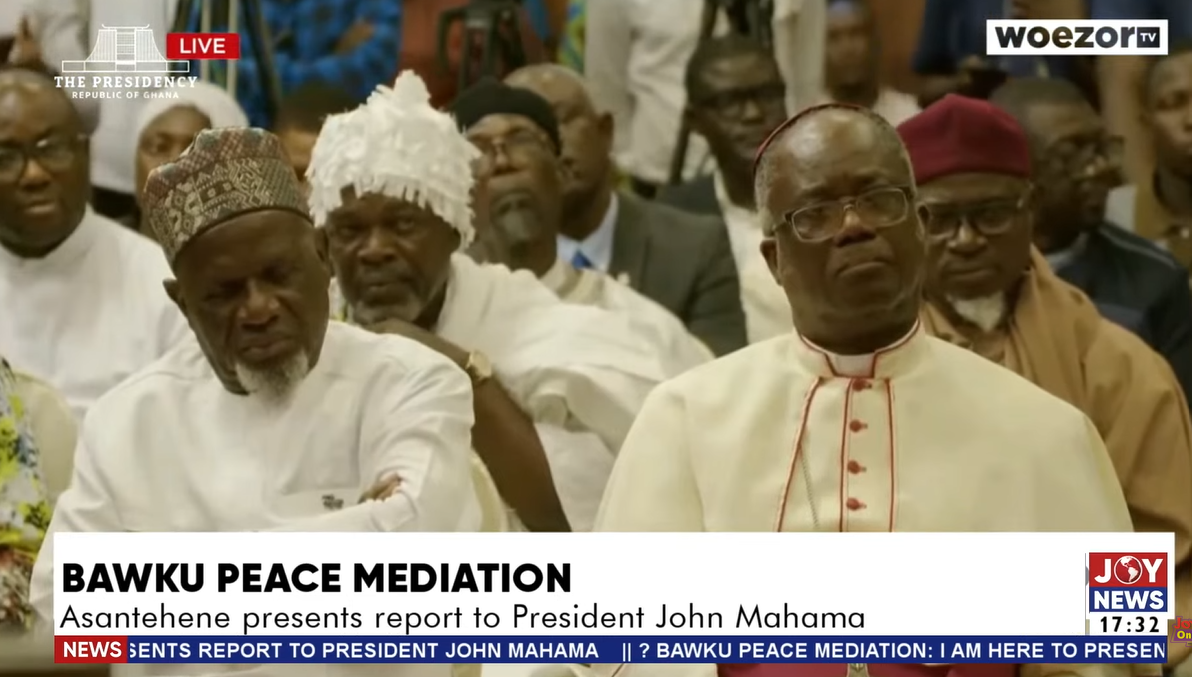 Asantehene presents Bawku Peace Mediation Report to Mahama