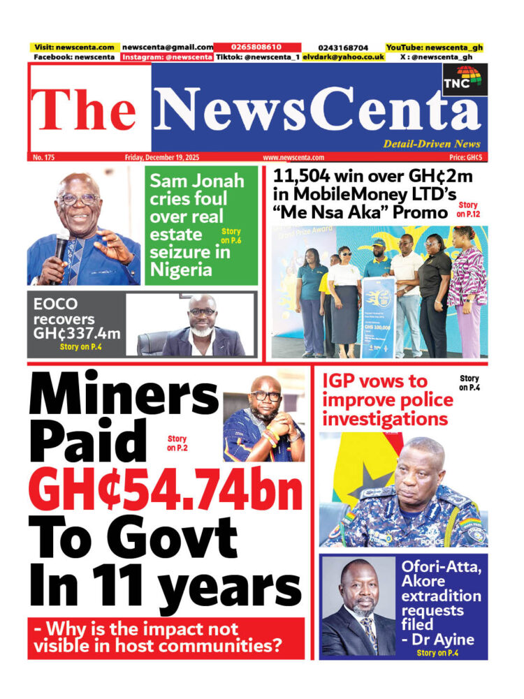 Today's Front pages : Tuesday, December 19, 2025